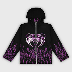 Ветровка с капюшоном женская GHOSTEMANE, цвет: 3D-белый