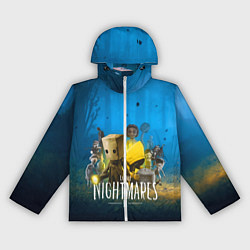 Ветровка с капюшоном женская LITTLE NIGHTMARES 2, цвет: 3D-белый