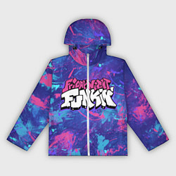 Ветровка с капюшоном женская Friday Night Funkin, цвет: 3D-белый