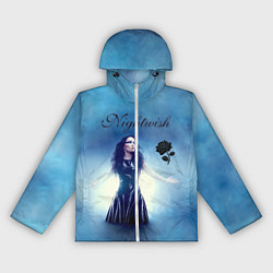 Ветровка с капюшоном женская Nightwish, цвет: 3D-белый