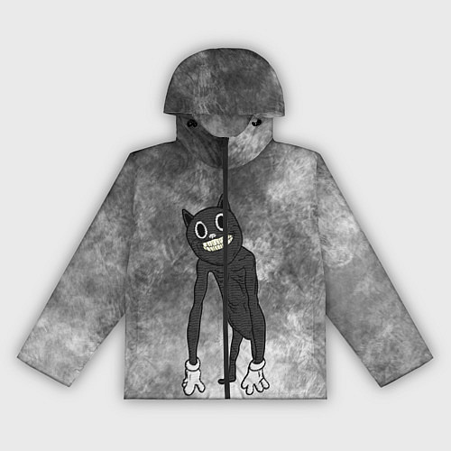 Женская ветровка Cartoon cat / 3D-Черный – фото 1