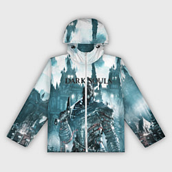 Ветровка с капюшоном женская Dark Souls, цвет: 3D-белый