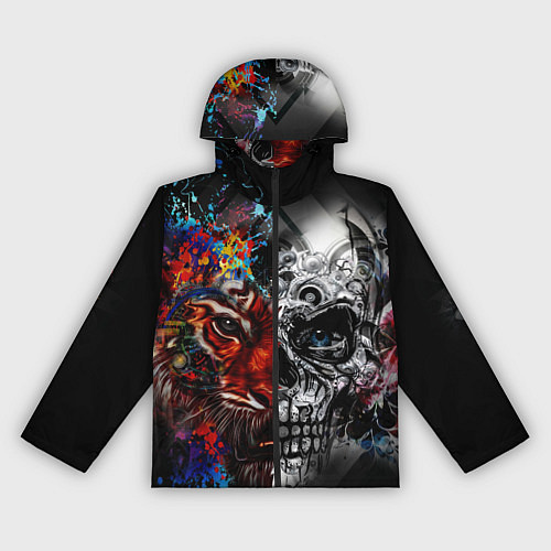 Женская ветровка TIGER / 3D-Черный – фото 1