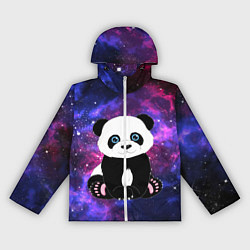 Ветровка с капюшоном женская Space Panda, цвет: 3D-белый