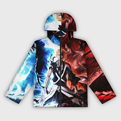 Ветровка с капюшоном женская Bleach Ichigo Kurosaki, цвет: 3D-черный