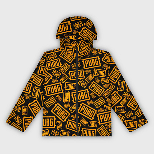 Женская ветровка PUBG ПАБГ УЗОР / 3D-Черный – фото 1