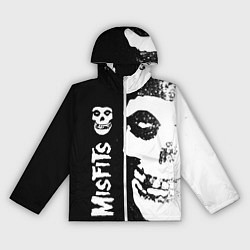 Ветровка с капюшоном женская MISFITS 1, цвет: 3D-белый