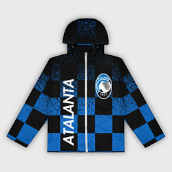 Ветровка с капюшоном женская FC ATALANTA ФК АТАЛАНТА, цвет: 3D-белый