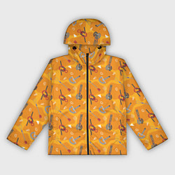 Ветровка с капюшоном женская Снаряжение Альпиниста, цвет: 3D-черный