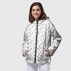 Ветровка с капюшоном женская JUDO, цвет: 3D-черный — фото 2