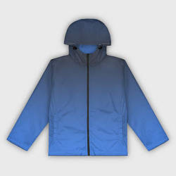 Ветровка с капюшоном женская DARK OCEAN GRADIENT, цвет: 3D-черный