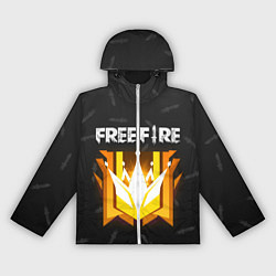 Ветровка с капюшоном женская Free Fire Фри фаер, цвет: 3D-белый