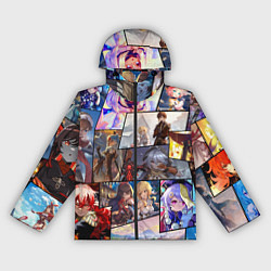 Женская ветровка Геншин импакт, персонажи