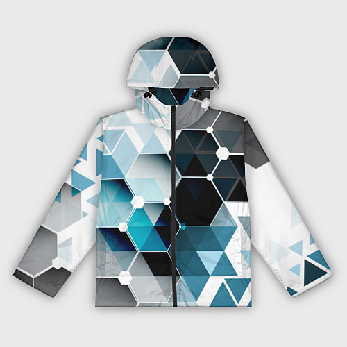 Женская ветровка Абстракция FLO / 3D-Черный – фото 1