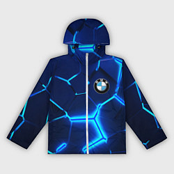 Женская ветровка BMW LOGO 3Д ПЛИТЫ ГЕОМЕТРИЯ