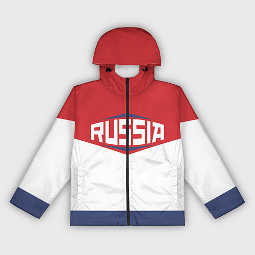 Женская ветровка Russia / 3D-Черный – фото 1