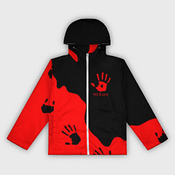 Ветровка с капюшоном женская WE KNOW RED LOGO, цвет: 3D-белый
