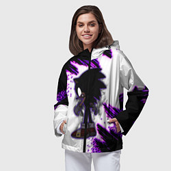 Ветровка с капюшоном женская SONIC DARK СОНИК, цвет: 3D-черный — фото 2