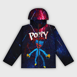 Ветровка с капюшоном женская Poppy Playtime, цвет: 3D-черный