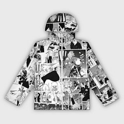 Ветровка с капюшоном женская Токийские мстители манга, цвет: 3D-белый