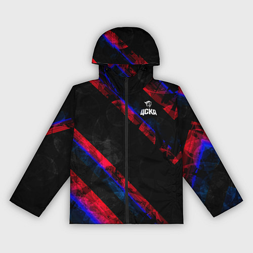 Женская ветровка ЦСКА Dark Theme / 3D-Черный – фото 1