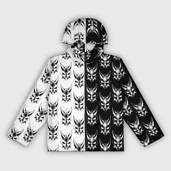 Ветровка с капюшоном женская GENSHIN IMPACT XIAO MASK ГЕНШИН ИМПАКТ СЯО МАСКА, цвет: 3D-черный