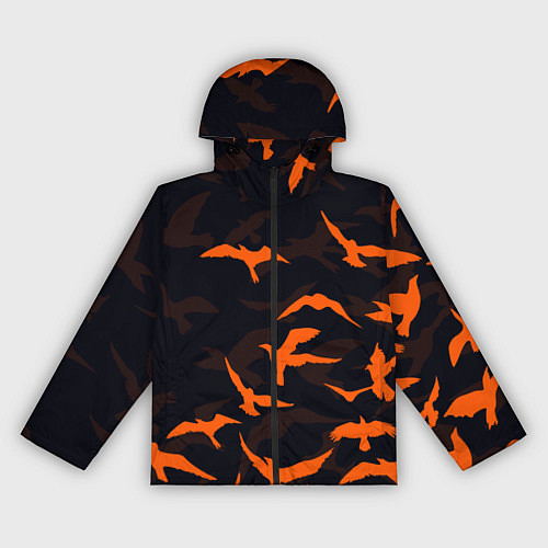 Женская ветровка Стая Воронов / 3D-Черный – фото 1