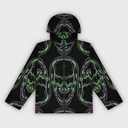 Женская ветровка Skulls vanguard pattern 2077