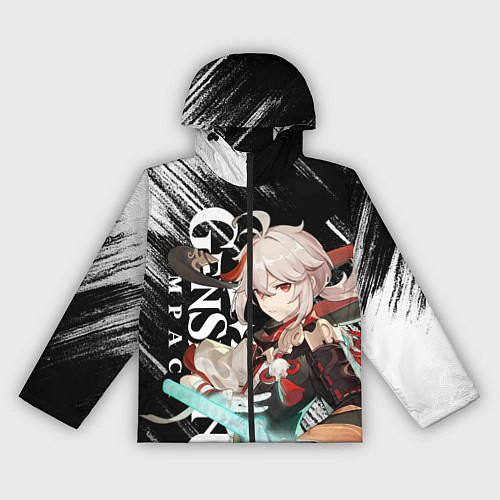 Женская ветровка КАДЗУХА АНЕМО KAZUHA / 3D-Черный – фото 1