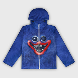 Ветровка с капюшоном женская Smile Huggy Wuggy, цвет: 3D-белый