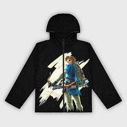 Ветровка с капюшоном женская Линк с луком, цвет: 3D-черный