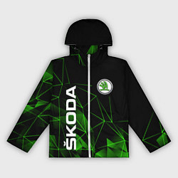 Женская ветровка Шкода, Skoda, Геометрия