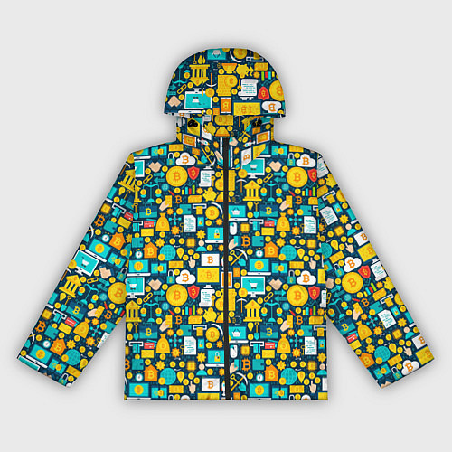 Женская ветровка Трейдер Криптовалют / 3D-Черный – фото 1