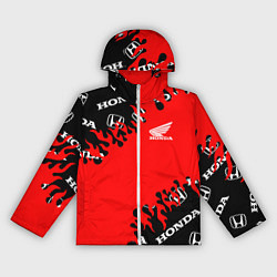 Женская ветровка Honda нарисованный огонь