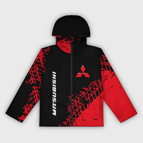Женская ветровка MITSUBISHI Mitsubishi Шины / 3D-Черный – фото 1