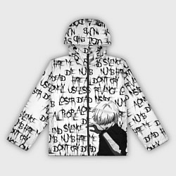 Ветровка с капюшоном женская DEAD INSIDE 1000-7, цвет: 3D-черный