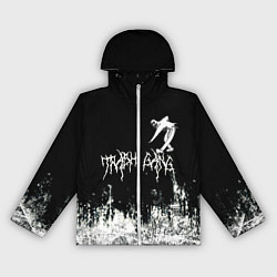 Ветровка с капюшоном женская Ghostemane Mercury Trash Gang Гостмейн Призрак гра, цвет: 3D-белый