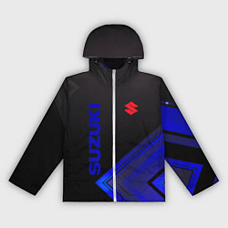 Ветровка с капюшоном женская SUZUKI СУЗУКИ, цвет: 3D-белый