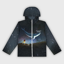 Ветровка с капюшоном женская Твоя жизнь это не проблема, которую нужно решить,, цвет: 3D-белый