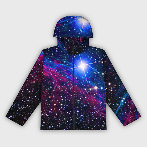 Женская ветровка Открытый космос Star Neon / 3D-Черный – фото 1