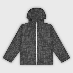 Ветровка с капюшоном женская Дополнение к Город 2 Коллекция Get inspired! 119-9, цвет: 3D-белый