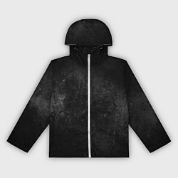 Ветровка с капюшоном женская Черный космос black space, цвет: 3D-белый