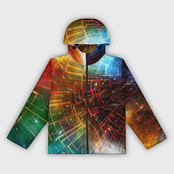 Женская ветровка Portal - Neon Space - туннель из энергетических па