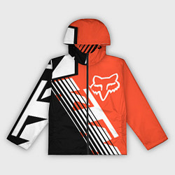 Ветровка с капюшоном женская FOX X KTM Сollaboration, цвет: 3D-черный