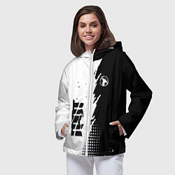 Ветровка с капюшоном женская ГРОТ GROT, цвет: 3D-белый — фото 2