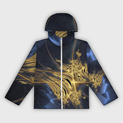 Женская ветровка Фрактальная футуристическая композиция Абстракция