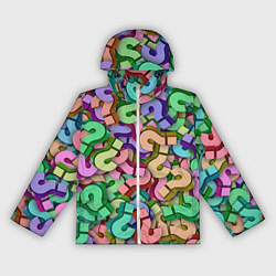 Женская ветровка ВОПРОСИТЕЛЬНЫЕ