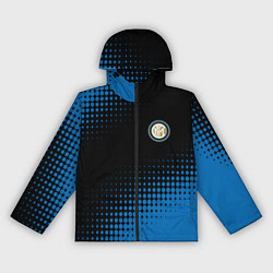 Ветровка с капюшоном женская Inter абстракция, цвет: 3D-черный