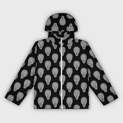 Ветровка с капюшоном женская Мунк Крик принт, цвет: 3D-белый