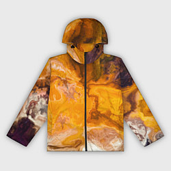 Ветровка с капюшоном женская Смерч Красок, цвет: 3D-черный